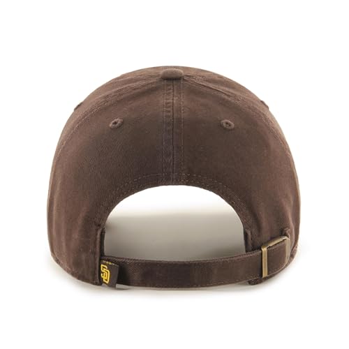 Gorra ajustable 47 San Diego Padres marrón miniatura 2