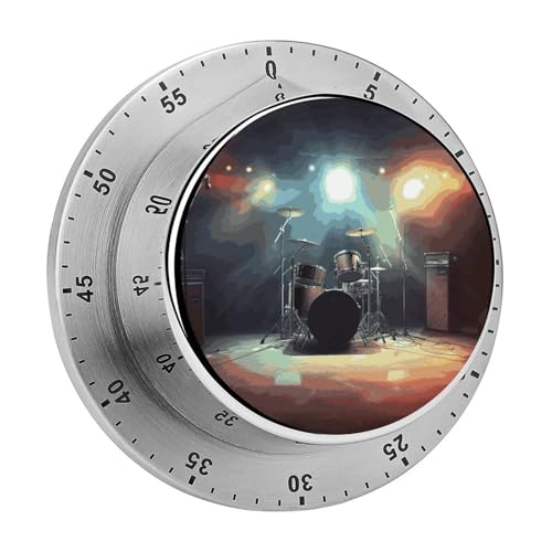 Rock Band Stage Kitchen Timers for Cooking, 60 Minute Wind