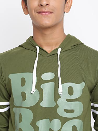 Image of Lil Tomatoes Boys Cotton Hooded T-Shirt