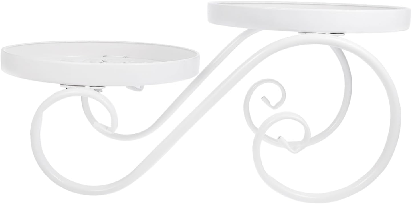 1pc Elegant Iron Flower Display Stand Plant Holders for outside Outdoor Plant Stands for Patio Flowerpot Holder