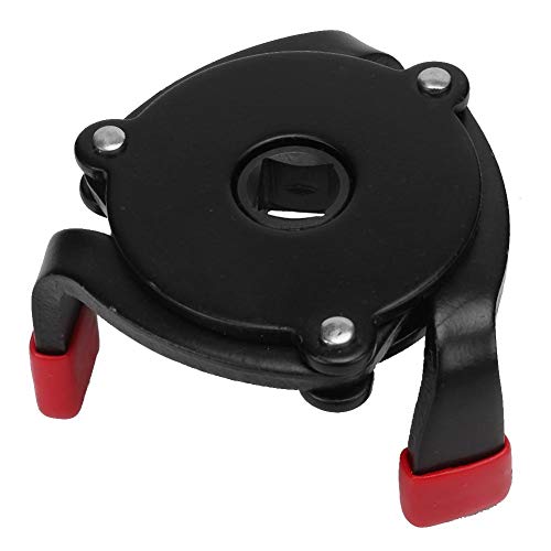 53-108mm Oil Filter Wrench, Oil Filter Remover, Universal Steel Adjustable Oil Filter Removal Tool Square Socket Tool Buckle Car Repair Tool for Most Car Models