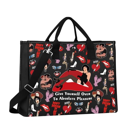 Rocky Horror Crossbody Bag Dont Dream It Be It Gift Rocky Horror Messenger Bag Rocky Horror Musical Shoulder Bag (Dont Dream TG2)