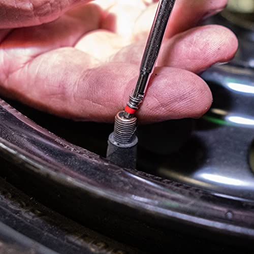 Image of OEMTOOLS 22589 Tire Valve Core Tool Set - 2 Piece, Valve Core Tool, Tire Valve Stem Tool, Shrader Valve Remover, Tire Repair Tools, 2 Piece Set | Schrader Valve Core Tool Set, 2 inch & 5 inch Blades, Service Cars, Trucks, Motorcycles, Bicycles, Acetate Handles