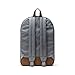 Herschel Heritage Backpack, Grey/Tan Synthetic Leather, Classic 21.5L, (10007-00061-OS)