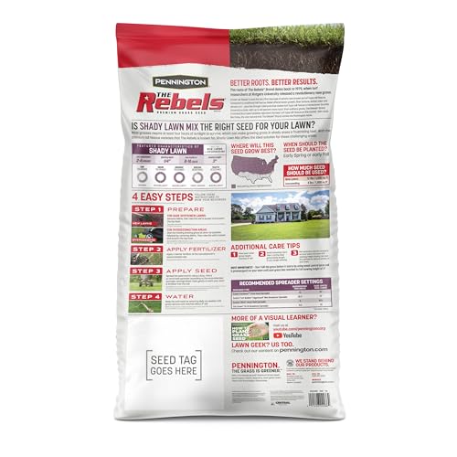 Pennington 100543727 The Rebels Tall Fescue Shady Grass Seed Mix 20 Lb thumb #1