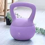 WEIMALL ケトルベル 4kg ソフト ダンベル ダイエット 宅トレ 筋トレ トレーニング 運動不足 WMFITNESS ライラックアッシュ SKB04LL