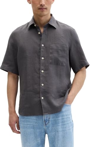 Marc O'Polo 623742841002 Camisa de Vestir, Gris, 3XL Hombres