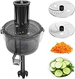 Gemüseschneider für TM5, TM6, TM31 - Gemüsehacke & Reibe, Elektrischer Gemüsefahrer Edelstahl & ABS, effiziente Gemüseverarbeitung, Küchenmaschinen Zubehör,Vegetable Cutter
