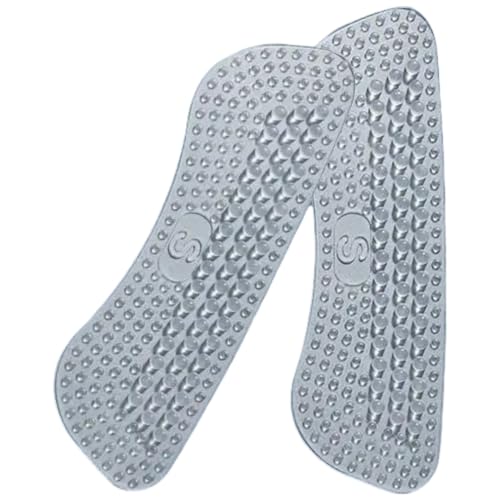 Plus Nao(プラスナオ) 靴ずれ防止パッド かかとクッション 2枚組 シリコン インソール 中敷き 粘着シール 透明テープ 滑り止め パカパカ 靴 クリア 6mm【XL】