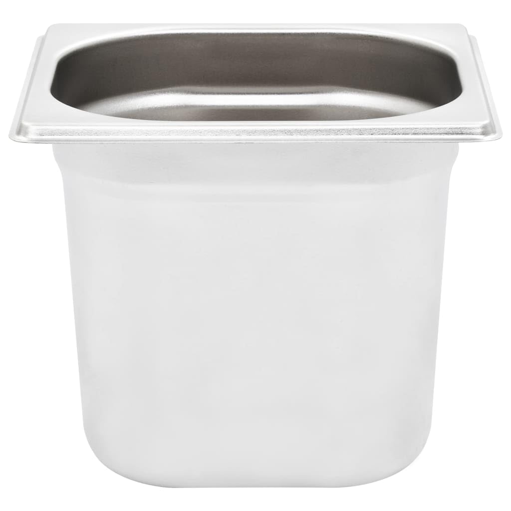 Bandejas Gastronorm 8 unidades GN 1/6 150 mm acero inoxidable,Casa y jardín,Cocina y comedor,Accesorios para aparatos de cocina,Accesorios para mesas de vapor,Cubetas para mesas de vapor-50908