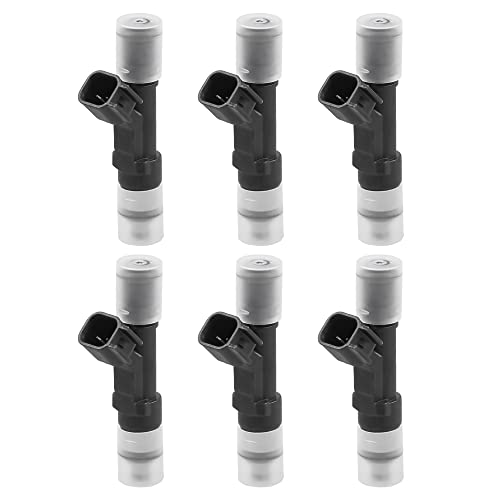 MOSTPLUS 0280158020 Fuel Injectors Compatible with Dodge Dakota Nitro Jeep Commander 3.7L (Set of 6)