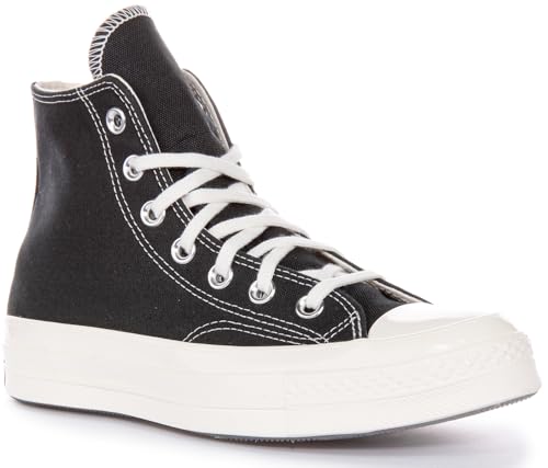 Converse A07108C Women's Chuck Hi Secret Pine Canvas Trainers