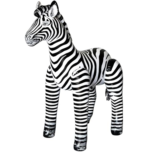 Jet Creations an-ZEB3 Inflatable Zebra, 32'