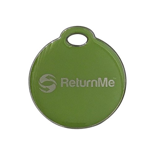 Smart Luggage ID Tags with Lifetime Global Recovery Service (Lime - 1 Pack)