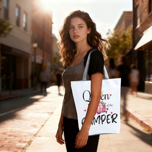 Bolso tote con cierre de cremallera para mujer, bolso de hombro, regalo de cumpleaños o Navidad para hermana o amiga, bolso de viaje miniatura 2