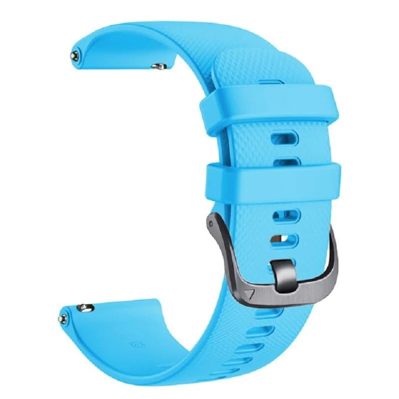 Silikonowy pasek na nadgarstek do zegarka Garmin Vivoactive 3 4 Venu SQ Vivomove HR Forerunner 158 55, do zegarka Forerunner 645 245