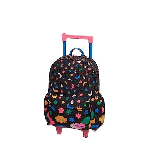 Mochila de Rodinhas Farm Fábula Zum Zum Noite Feliz