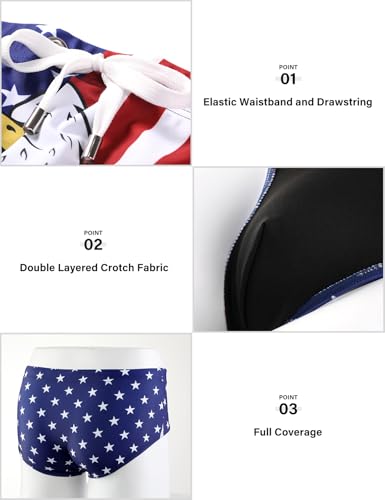 Arjen Kroos Mens Swim Briefs Trunks Bikini Swimwear Swimsuit Beach Print Shorts4