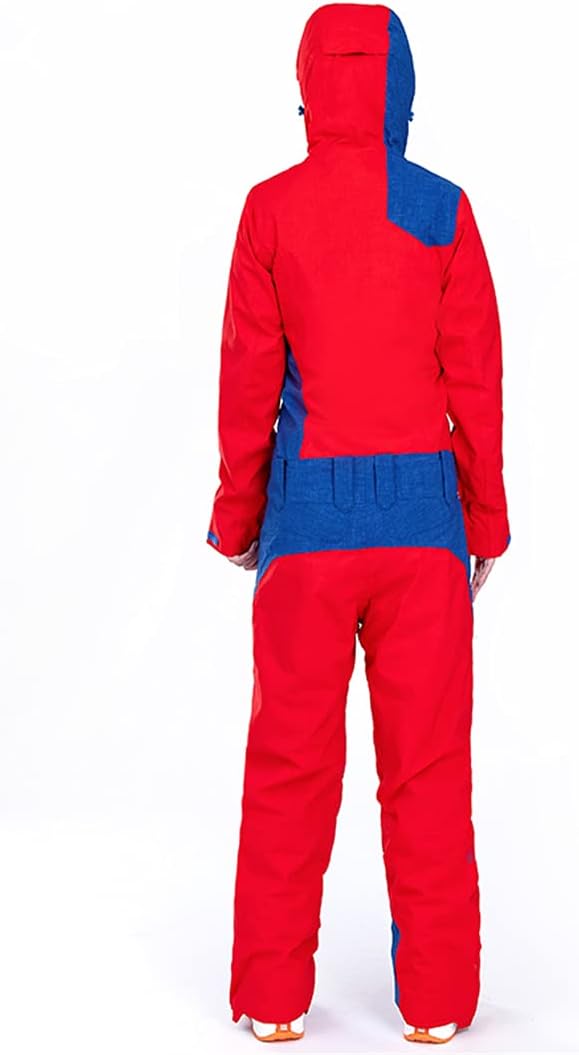 USDBE Ski Suit Women Warm Ski Jumpsuit Skiing Jackets and Pants Snowboard Snowsuit