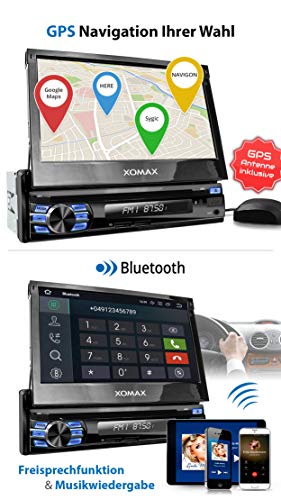 XOMAX Autoradio mit Android, DVD, Bildschirm 1 DIN – Bild 3