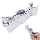 【Robust und Langlebig und Beautiful】Die duschkopfhalterung ohne bohren besteht aus Metall material, das eine stärkere Tragfähigkeit aufweist, Um die Haltbarkeit und Zuverlässigkeit der Struktur zu erhöhen. Duschkopfhalterung ist fertig mit Chrom Beschichtung für eine schöne glänzende Oberfläche für längere Haltbarkeit, die korrosionsbeständig und leicht zu reinigen ist.