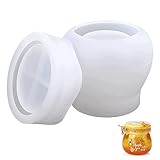 Molde de silicona con tapa, contenedor de dulces