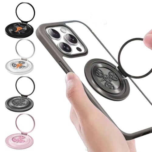 MagSafe�Ή� �X�}�z�����O ��?���� �}�O�Z�[�t �����O �y360°��]��180°�J�z�X�^���h�@�\�t�� ������ �M�A��]���t�� ���^ 12g�y�� �ȒP���E For iPhone 17 16 15 14 13 12�AAndroid�Ή� �����h�~