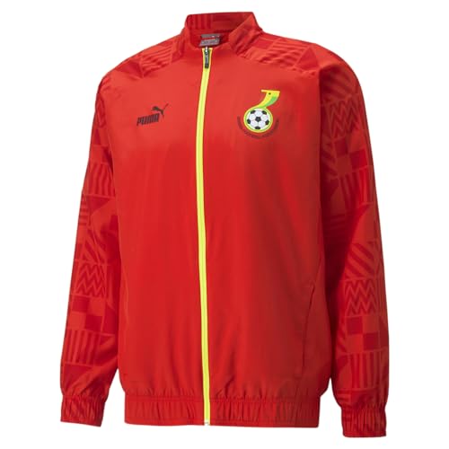 Veste PUMA Ghana Pre-Match homme contre le froid et la transpiration sur le terrain