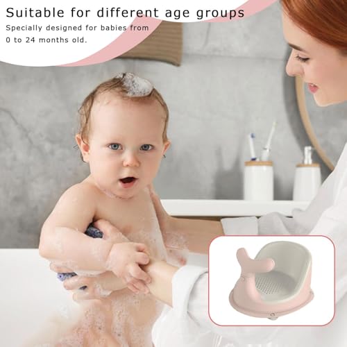 Infant bath seat amovible et anneau de bain bébé avec ventouses de sécurité