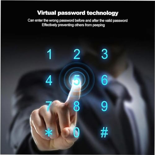 para fechadura de porta com teclado de senha de cartes de aplicativo de entrada sem chave - compatív