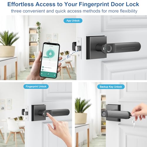 Serrure de porte à empreintes pour sécuriser votre bureau à la maison simplement