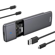 Sokiwi 10Gbps M.2 NVMe SATA SSD Enclosure Adapter