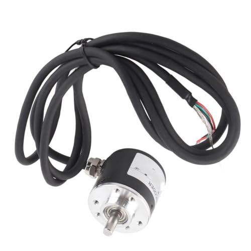 Codeur de rotation incrémental magnétoélectrique avec arbre biphasé de 6mm - 4