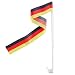 Produktbild Autofahne XXL * Deutschland * 16 x 60 cm