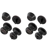 Honeywell 8101406 Classic Entry Door Knob and Deadbolt Lock Set, Oil Rubbed Bronze, 2-Pack
