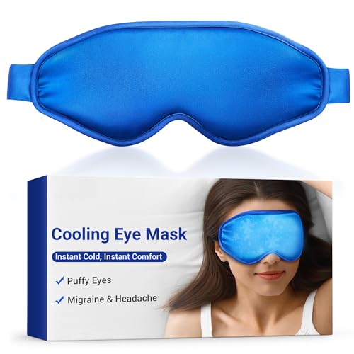 Cold Eye Mask Cooling Mask for Puffy Eyes: Flexible Ice