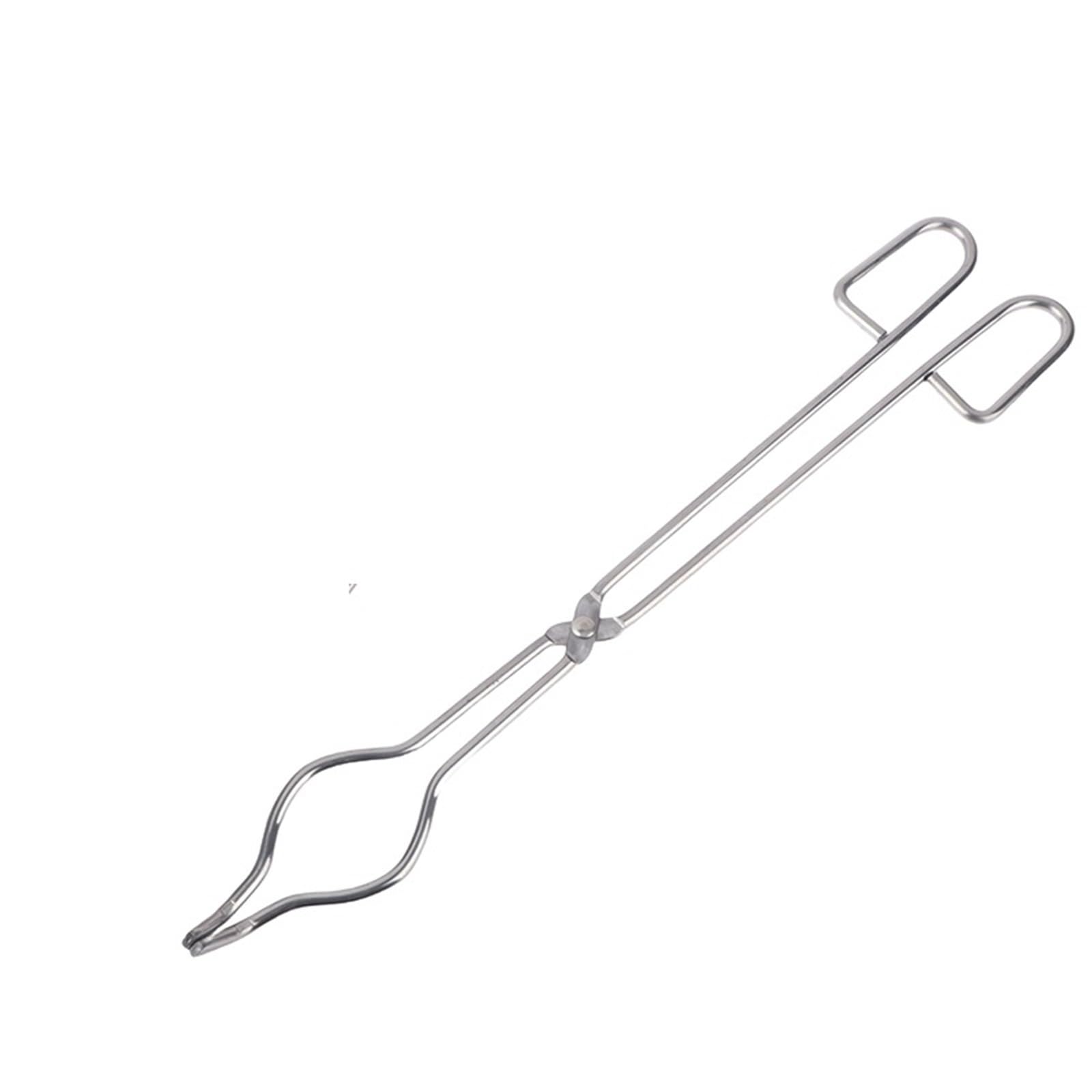 Pinze per Crogioli Pinze for crogioli in Acciaio Inossidabile Supporto for pinze di Fusione in Grafite Morsetti for becher cromati per Laboratorio, Industria(30cm)