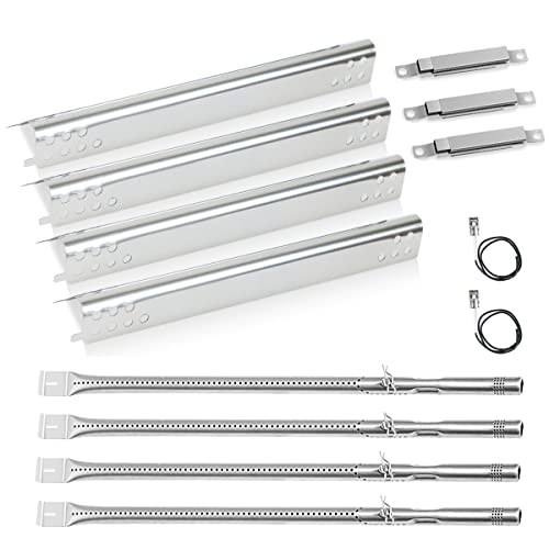 Grill Replacement Parts for Charbroil Performance 4 Burner 463342119 463332718 463347017 463361017 463673017 463376018P2 G470-5200-W1 Burner G470-0004-W1A Heat Plate for 463342119 463332718