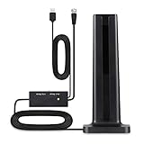 【Kostenlose Full-HD-Kanäle】 Diese Antenne ist kompatibel mit TV-Konverterboxen und Hunderten von Digitalfernsehern / 4K-UHD-Fernsehern (4K Ultra High Definition) wie BBC, ITV1, ITV2, ITV3, ITV4, CITV, Film4, Channel4, NBC, TVGuide, Fox. einschließlich lokaler Nachrichten, Kinder und Sport, Wettervorhersage, Cartoons und Bildungsprogramme usw. Einfaches und kostenloses Tool für das Leben, um den Kanal ohne monatliche Rechnung zu erhalten !