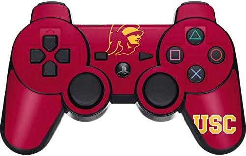 Skinit Decal Gaming Skin for PS3 Dual Shock Wireless Controller - Officially Licensed USC USC Gold Trojan Mascot Design