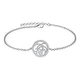 La pulsera simple y moderna es un regalo ideal para ti o tus seres queridos en el día de la madre, aniversario, día de San Valentín, cumpleaños, boda, compromiso, Navidad.