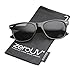 zeroUV ZV-8452e Wayfarer Sunglasses, Black