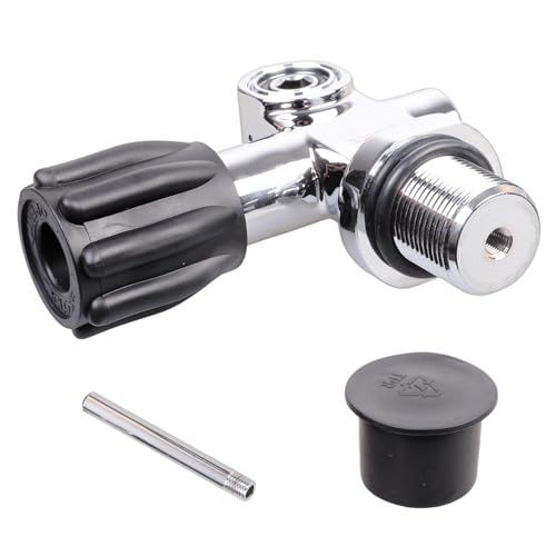 Válvula de tanque de buceo 3/4 3000 PSI con conector rápido de recarga