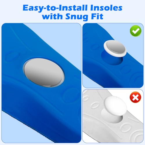 Plantillas ocultas con soporte para tracker, talla infantil miniatura 6