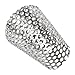 304 Stainless Steel Side-Entry Floor Drain Filter with Conical Design for Roof, Balcony & Garden – Anti-Clogging Drain Cover, 63/75/90/110/134 mm Sizes, Silver(63mm)