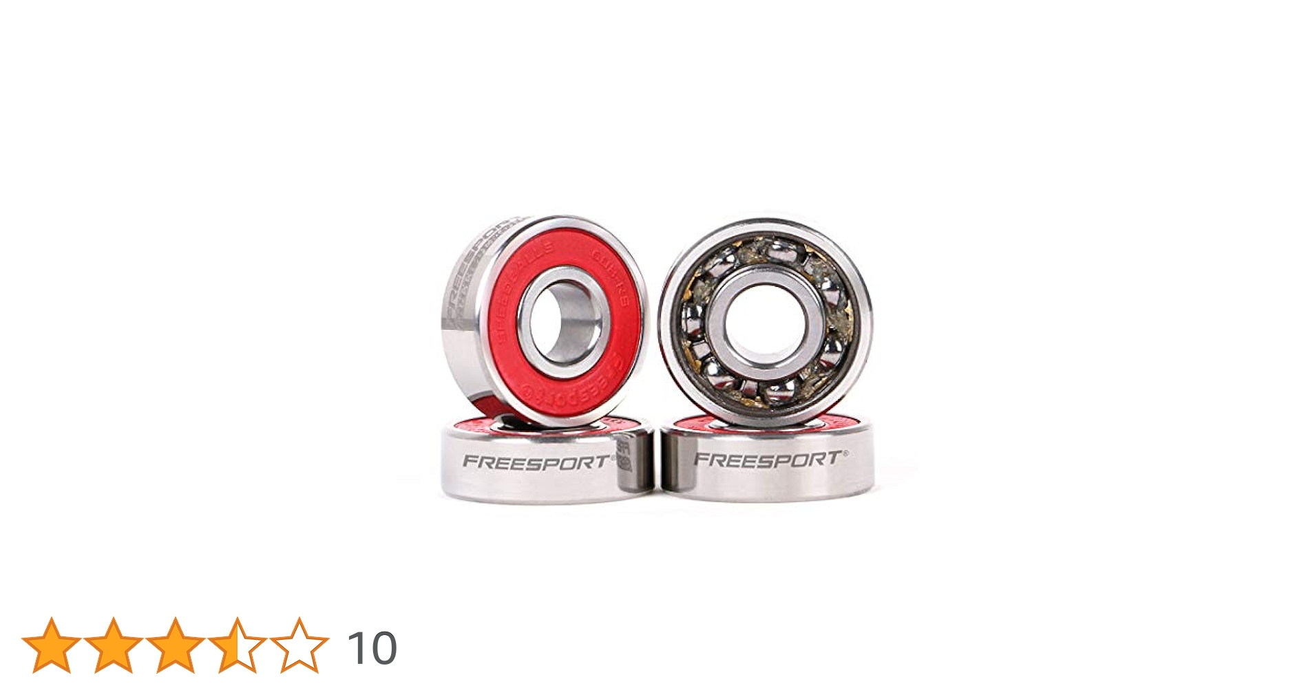 Amazon | FreeSport フルスチール製潤滑済み608ベアリング（8個
