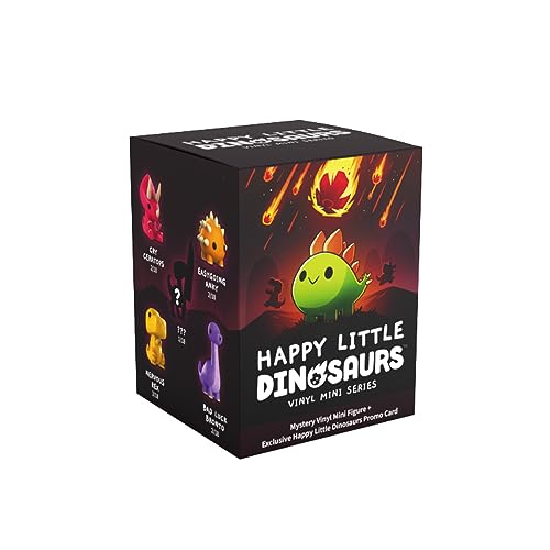 Unstable Games TeeTurtle Happy Little Dinosaurs - Vinyl Mini Figures Mystery Box Series, Black by Unstable Games - Used condition - US$9.00