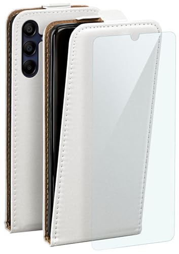 Étui à rabat Samsung Galaxy A15 blanc protection intégrale 360
