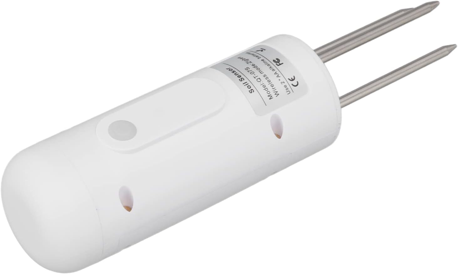 Soil Temperature Probe, Zigbee Temperature Humidity Sensor, View Record on APP for Gardening Potted Plant Soil Monitor