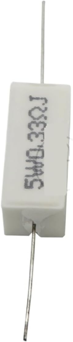 10pcs 5W 5% Cement Resistor Power Resistance 0.1~10K 0.1R 0.5R 1R 10R 100R 0.22 0.33 0.5 1 2 5 10 15 20 25 100 330 1K 10K ohm(0.33 ohm)